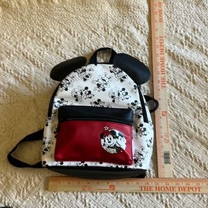Mickey and Minnie Mouse small bag back pack Gently used